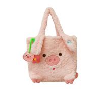 LOVIVER Borsa da donna adorabile maiale leggero elegante borsa da donna per festa di compleanno all'aperto, Borsa 32cmx20cm