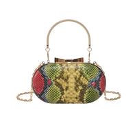 LOVIVER Borsa di body da donna con borsetta clutch a catena staccabile per celebrazioni, viaggi, Colore Misto