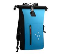 LOVIVER Borsa Impermeabile da 25 Litri con Tracolla Regolabile E Multifunzionale, Zaino Impermeabile per Kayak, Blu