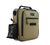 LOVIVER Borsa Termica da Golf Borsa Frigo Borsa Custodia con Struttura Morbida E Rivestimento Isolante con Maniglia Superiore E Tasca Frontale Adatta per, Cachi