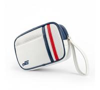 LOVIVER Borsetta da Golf Pochette Astuccio Tracolla da Polso con Profilo Sottile E Tasca Ordinata Accessorio Unisex Adatta a Golf Viaggi Brevi Commissioni Quotidiane Uscite Sportive, Bianco