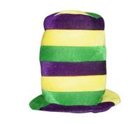 LOVIVER Cappello a Cilindro Strutturato, Stile C | Taglia Unica, per Adulti, Cappello da Travestimento, Spettacoli Teatrali