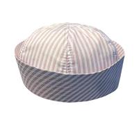 LOVIVER Cappello da Marinaio Elegante per Halloween, Festival, Feste in Maschera e spettacoli, Strisce Rosa