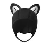 LOVIVER Cappuccio da Sub, Cappello da Surf, Copricapo per Adulti, Cappuccio Termico con Sottogola Regolabile per Sport Acquatici, Canoa, Immersioni E Vela, Orecchio con Linea Nera
