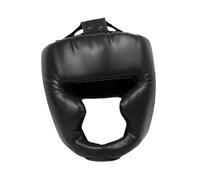 LOVIVER Casco da Boxe Protezione per la Testa per Le guance Casco da Boxe Protezione per la Testa per Grappling Wrestling Kickboxing, Bambini Neri