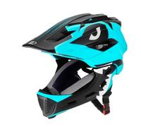 LOVIVER Casco Protettivo da Bici per Bambini con Doppia Configurazione Integrale E Aperta con Fori di Aerazione E Visiera Superiore Adatto per Andare in Bicicletta con Amici E Famiglia, Color to 3
