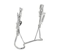 LOVIVER Cavalletto Posteriore per in Staffa Rigida Doppia Gamba Monopattino Elettrico Base Curva Stabile Parcheggio Allaperto Sicuro Accessorio Bici