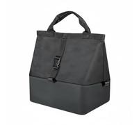 LOVIVER Cesto per Bicicletta con Borsa Termica Isolata E Chiusura con Fibbie Supporto Portabici Anteriore Posteriore in Metallo o atto per Trasporto Alimenti E Oggetti Personali