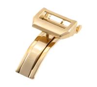 LOVIVER Chiusura di distribuzione Deployante Utilità Raccordi Antiruggine Facile da usare Portatile Farfalla Fibbia Orologio Cinturino Pulsante per Cinturini, oro