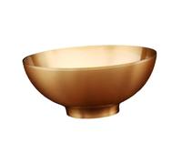 LOVIVER Ciotola per meditazione, ciotola in ottone, decorazione da tavolo, utensili per il del Buddha, ciotola tibetana per acqua santa