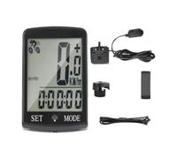 LOVIVER Computer da Bicicletta, Contachilometri per Bicicletta, Display Retroilluminato Compatto, Multifunzionale, Facile da Leggere, Tachimetro per Biciclett, Cablato