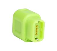 LOVIVER Convertitore da 4 Pin a Tipo C, Accessorio di Ricambio per Cambio Elettronico Compatto, Convertitore di Carica per Adattatore di Carica Di2, Verde