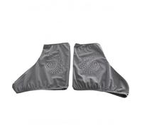 LOVIVER Copertura Pattini Artistici Copriscarponi Pattinaggio Guaina Protettiva Fodera Elastica Nylon con Estensibile Sottile Adatta per Trasporto Cambi Rapidi in Pista Deposito, Grigio Chiaro