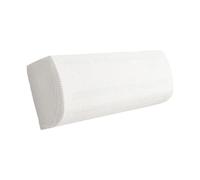 LOVIVER Copertura per condizionatore d'aria, copertura antipolvere elastica morbida e confortevole, copertura per pulizia aria condizionata facile da pulire, bianco