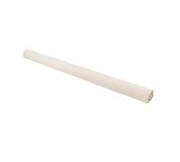 LOVIVER Copertura Protettiva per Corrimano, Resistente all'Usura, in Pelle PU, per Poggiapiedi di Macchine Pilates Reformer/Therapy, Bianco