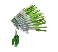 LOVIVER Copricapo di Piume Artificiali, Regalo per Cosplay, spettacoli di Danza, Feste di Carnevale