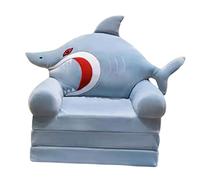 LOVIVER Copridivano per Bambini Pieghevole, Copridivano a Tre Piani con Schienale per Bambini, Lavabile e Durevole