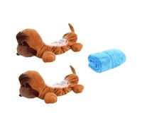 LOVIVER Coprilama per Pattini da Ghiaccio, copripattini Coprilama per Pattini Invernali in Morbida Peluche Copripattini per Pattini da Hockey, Pattini da, Cane Shar Pei