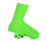 LOVIVER Copriscarpe da ciclismo, stivaletti, protezione anti-attrito, copriscarpe per bicicletta, con lucchetto per bici, per adulti che vanno in bicicletta, Green M