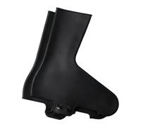 LOVIVER Copriscarpe da ciclismo, stivaletti, protezione anti-attrito, copriscarpe per bicicletta, con lucchetto per bici, per adulti che vanno in bicicletta, Black M