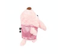 LOVIVER Copritesta Mazza da Golf Copri Testa Copri Mazza Protezione UT Peluche Animale Finitura Soffice Nasino Marrone Presa Adatto a Campo Pratica Gara Allenamento Regalo, Rosa