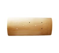 LOVIVER Cuscino cervicale per sauna in bambù, cuscino di supporto per il collo, fatto a mano per uomo e donna, versatile ed ergonomico, ideale come regalo di, 6 Cm