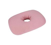 LOVIVER Cuscino per piercing all'orecchio con foro, fodera traspirante e rimovibile, per indossare le cuffie e orecchini, supporto per le orecchie per, Rosa