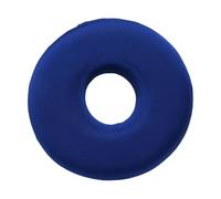 LOVIVER Cuscino per piercing all'orecchio con foro, versatile, morbido, sfoderabile, per dormire sul fianco, cuscino per protezione dell'orecchio, per, Rotondo Blu