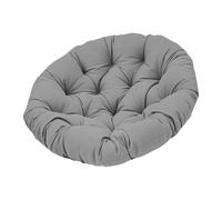 LOVIVER Cuscino per Sedia a Uovo sospesa, Cuscino per Sedia a Dondolo da Esterno, Leggero, Elegante e Versatile, per Divano, Meditazione, all'aperto, Grigio