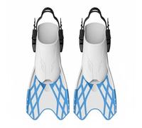LOVIVER da Nuoto a Piede Regolabili Materiale PP con Design Bionico Della Riduzione Resistenza Calzata Comoda Tallone Regolabile Trazione Sicura Adatte per