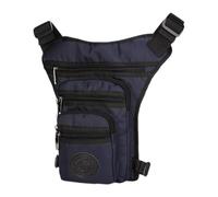 LOVIVER da uomo, multifunzionale, con cinghia per gamba, da gamba, per equitazione, passeggiate, escursionismo, viaggi all'aperto, Blu Scuro