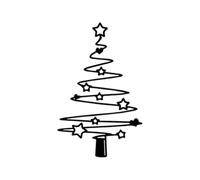 LOVIVER Decorazione da appendere alla parete per l'albero di Natale, decorazioni natalizie, ferro, decorazioni rustiche per la casa in stile fattoria per, S