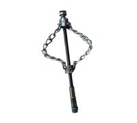 LOVIVER Disincrostante per tubi di scarico, catena di scarico, sturatore per WC, accessorio per trapano, disotturatore per fognature, per lavello da cucina,