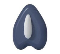 LOVIVER Dispositivo di rafforzamento del pavimento pelvico Massaggio Accessori per adulti Facile da usare Allenatore dell'anca Allenamento per esercizi Sport, Blu Scuro Bianco