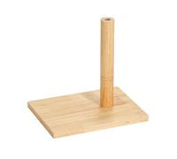 LOVIVER Espositore con Base e Verticale Elegante Espositore da Tavolo Legno Decorativo Piedistallo Quadrato in Legno per Boutique, Banchi e Scaffali, Legno