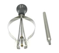 LOVIVER Estrattore per lancette dell'orologio, stantuffo, accessori per la riparazione di parti in metallo, facile da usare, strumento di rimozione e, 0.08 Cm