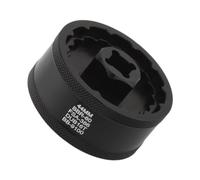 LOVIVER Estrattore per Movimento Centrale per Bicicletta 5 in 1, Tazza per Movimento Centrale per Bicicletta, estrattore per pedivelle antiruggine e, Nero