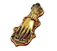 LOVIVER Fermaglio per libri a forma di mano da donna vintage, portadocumenti per cancelleria, raccoglitore per diario creativo, clip per tenere un diario con, Rame