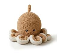 LOVIVER Fermaporta Peluche Fermaporta Tessile Fermaporta Fermaporta Decorativo con Design Fiabesco a Tentacolata E Base Ampia Stabile Aiuta a Mantenere La, Marrone