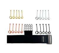 LOVIVER Finger Training Band Elastica Mano Allenamento Dita Fascia Estensore Tutor Regolabile E con Supporto Polso per Allenamento Mirato Recupero Infortuni Musicisti Casa Lavoro