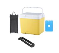 LOVIVER Ghiacciaia Portatile isolata, Contenitore Multiuso per conservare Il Ghiaccio, refrigeratore Rigido per Tailgate, Barbecue, Pesca, Campeggio, 15 Litri