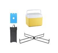 LOVIVER Ghiacciaia Portatile isolata, Contenitore Multiuso per conservare Il Ghiaccio, refrigeratore Rigido per Tailgate, Barbecue, Pesca, Campeggio, 6 Litri