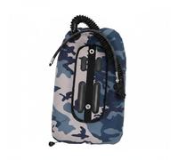 LOVIVER Gilet di Galleggiamento per Immersioni Donut Compensatore di Spinta Giubbotto Subacqueo a Schiena in Nylon Resistente Vescica Tpu Anti Idrolisi, Mimetico Marino, Taglia Unica