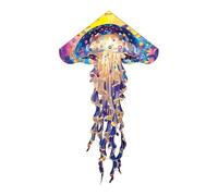 LOVIVER Grande Aquilone colorato Facile da Far Volare con Design a Forma di Medusa per Bambini e Adulti, per attività all'aperto in Giardino, Regalo di