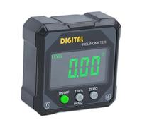 LOVIVER Inclinometro Strumento per la lavorazione del legno Display retroilluminato chiaro Misuratore angolare ad alte prestazioni Livello digitale per