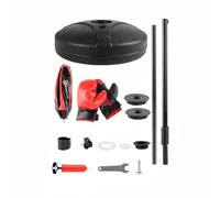 LOVIVER Inflatable Punching Ball Sacco da Autogonfiabile Pera Pugilistica Punching Ball Gioco da Materiale PU con Base Stabile E Adatto a Allenamento in Casa Palestra Domestica, Color to 1