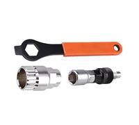 LOVIVER Kit di Riparazione per utensile per la rimozione della pedivella della Bici, Professionale in Acciaio al Carbonio, estrattore Universale per pedivelle, Style a