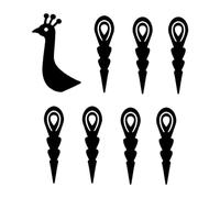 LOVIVER Kit per Realizzare Una Zucca di Decorazione di Una Zucca di Giardino Del Ringraziamento Camera Da Letto Esterno Supporto in