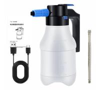 LOVIVER Kit spruzzatore di Schiuma Elettrico Automatico per Auto da 1,5 l, Ricaricabile, Portatile, Portatile, 11x4,5 Pollici, per irrigazione, spruzzatura,