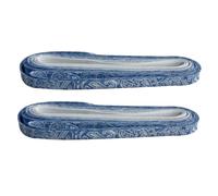 LOVIVER Lacci per Pattinaggio Artistico, Lacci Multiuso Portatili da 118,11 Pollici per Hockey, per Scarpe per Sport all'aperto e di Allenamento, Blu